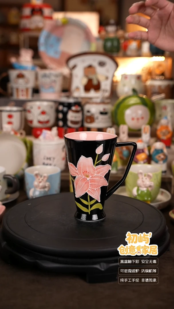 瓷初屿手工餐具套装