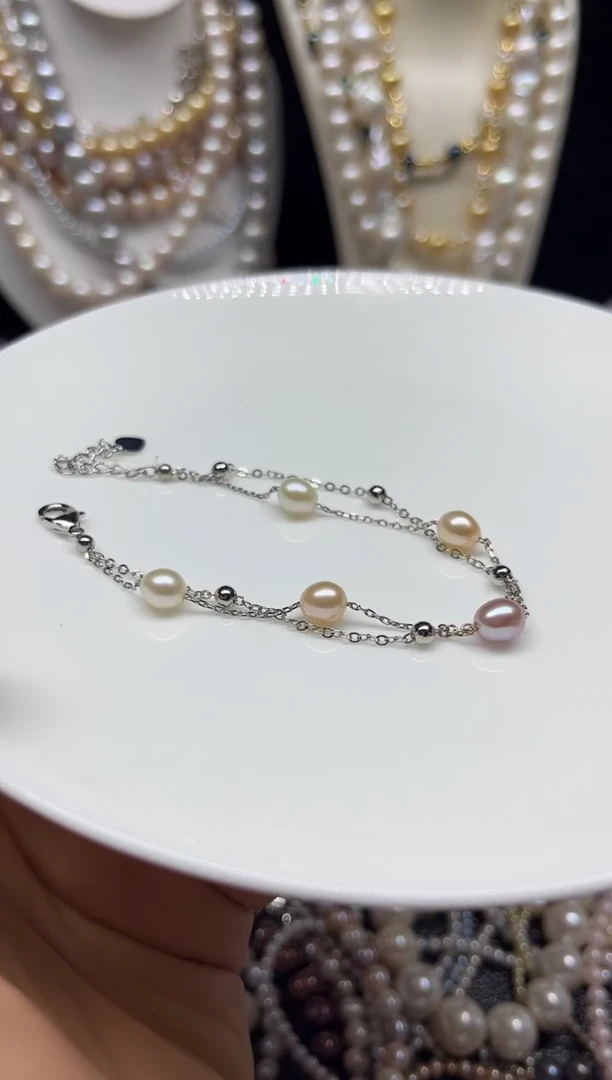 淡水珍珠手链未镶嵌多人