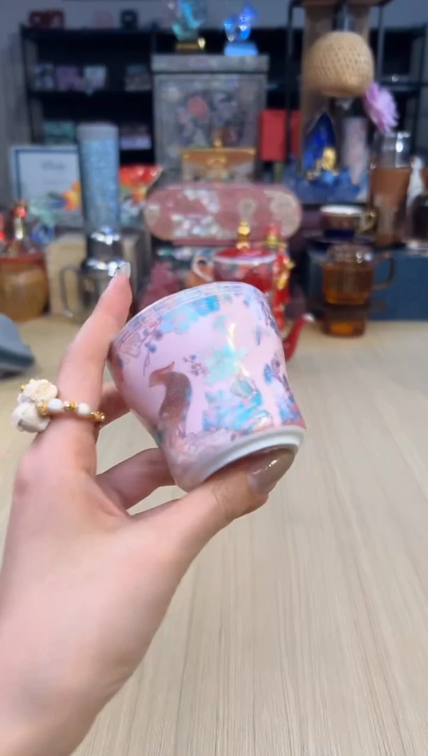 150灵羽和鸣主人杯-粉色