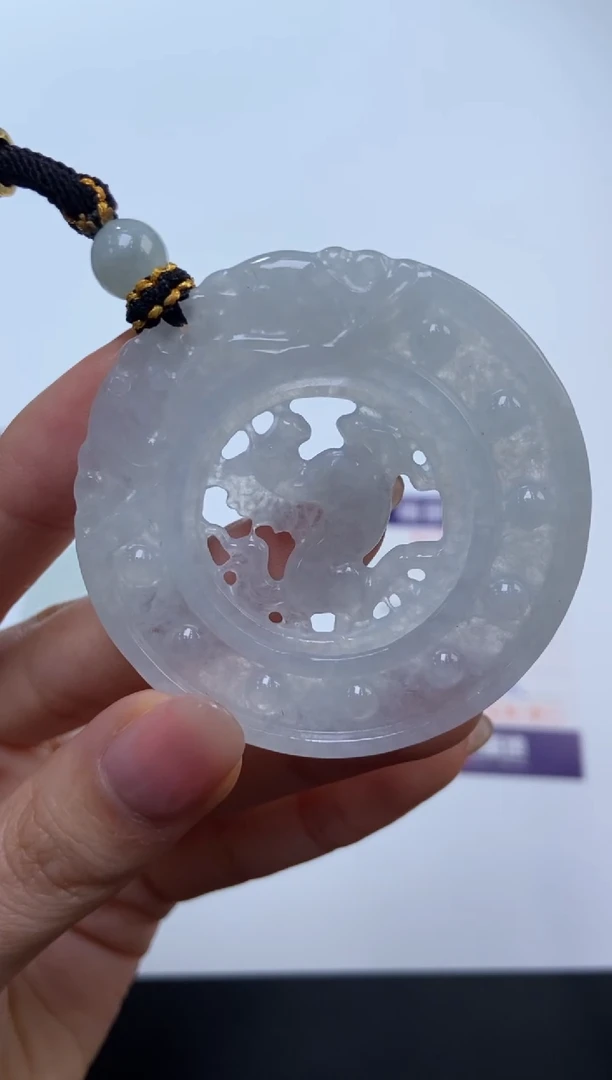 未镶嵌挂件翡翠344766/马牌   多样性一件发