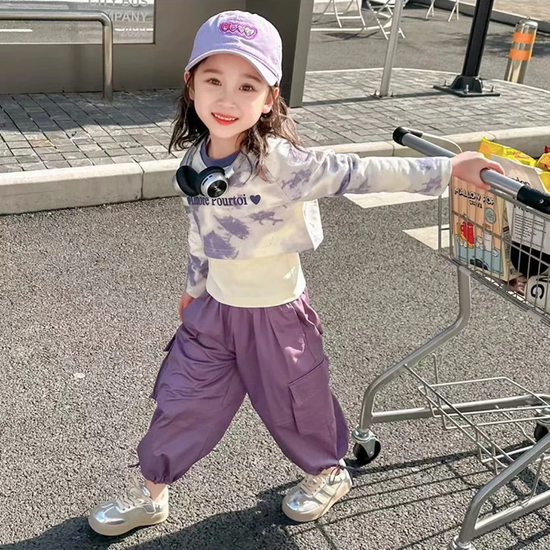 Y-N962女宝春秋运动三件套潮流时尚百搭