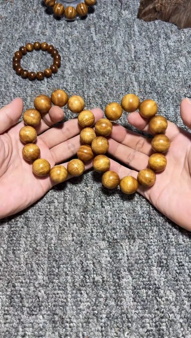 金丝楠手串/手链枯木老料2.0药香味49.8