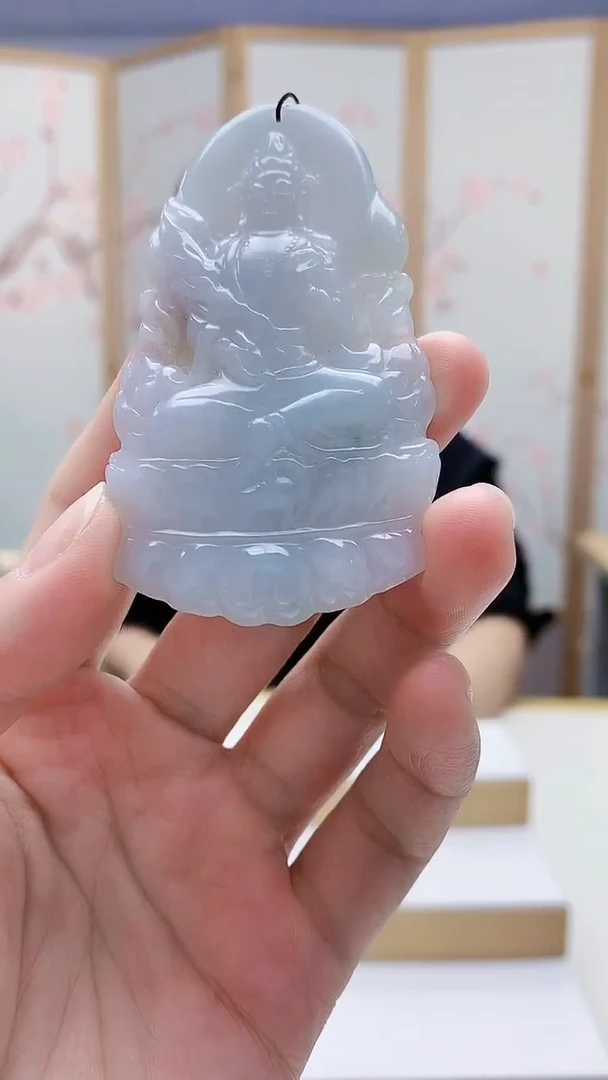 未镶嵌定制翡翠5140lr-毛货挂件16