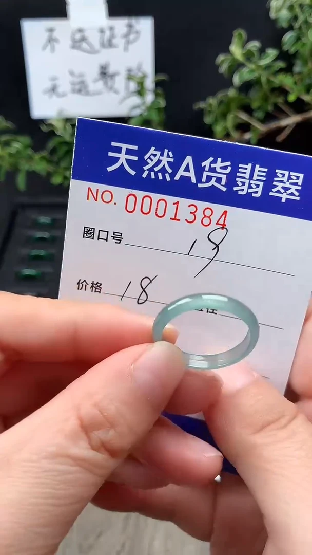 未镶嵌戒指翡翠19#