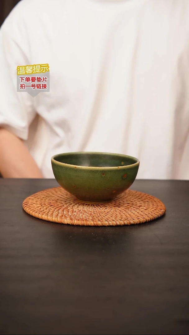 瓷片泥泥多肉花盆  口12  碗