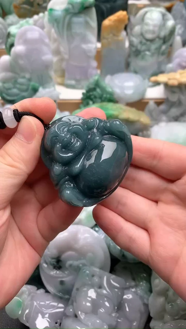 吊坠(不含链)未镶嵌翡翠1