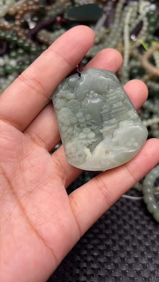 颈饰未镶嵌和田玉1