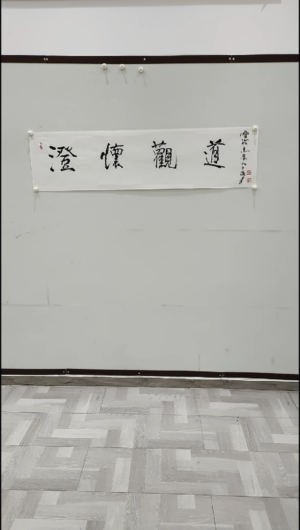 书法于志学  澄怀观道  4平尺