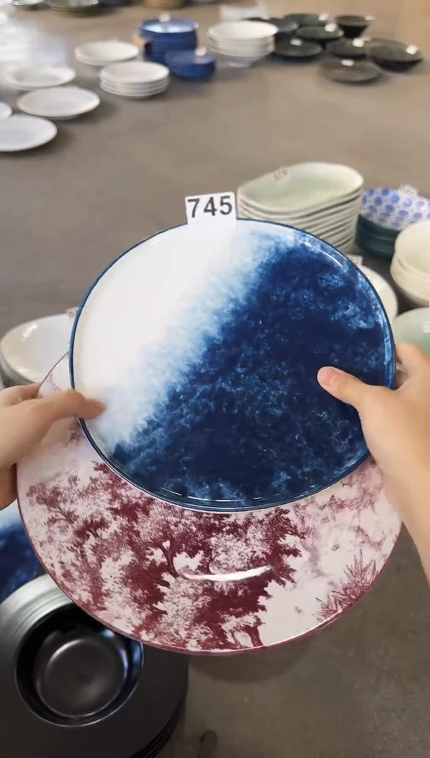 瓷默认微瑕745+波尔多红树2只装不退不换