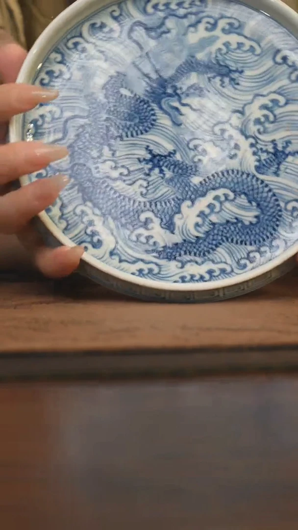 瓷片柴窑青花破价福利