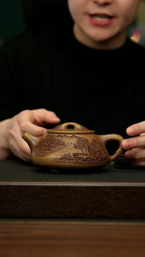 【闪购商品】紫砂茶壶宜兴原矿 手工 紫砂壶容量350CC