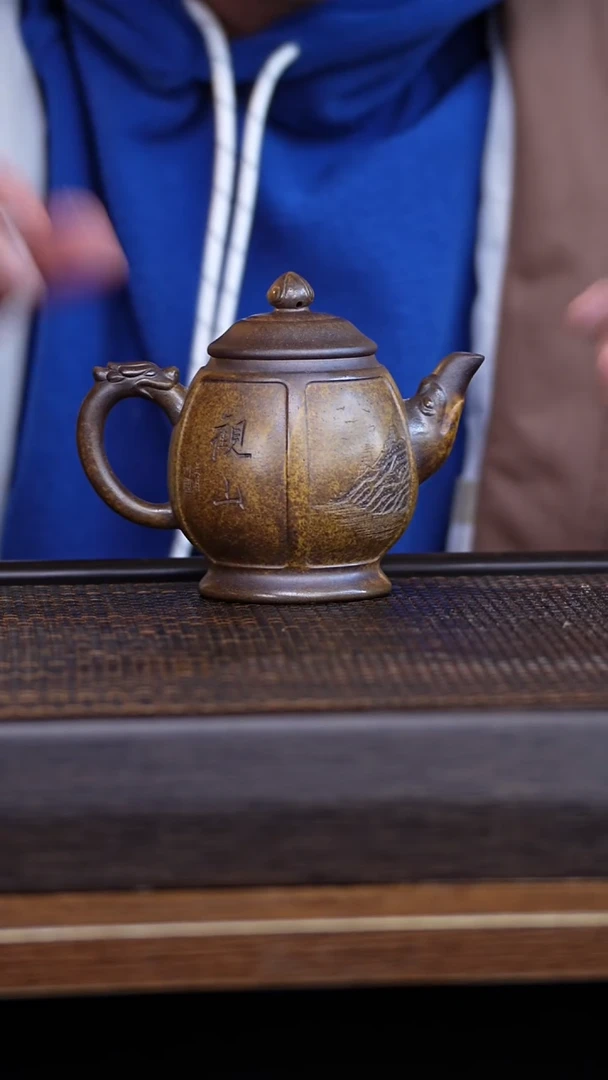 茶壶紫砂宜兴手工原矿紫砂壶001