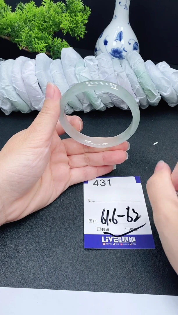 未镶嵌手镯翡翠431