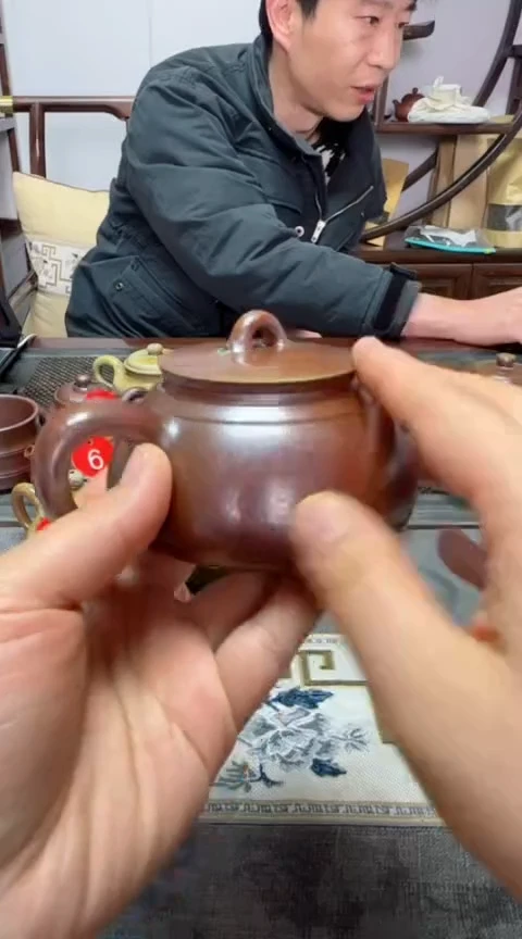 【闪购商品】泥塑柴烧石瓢壶，原矿全手工