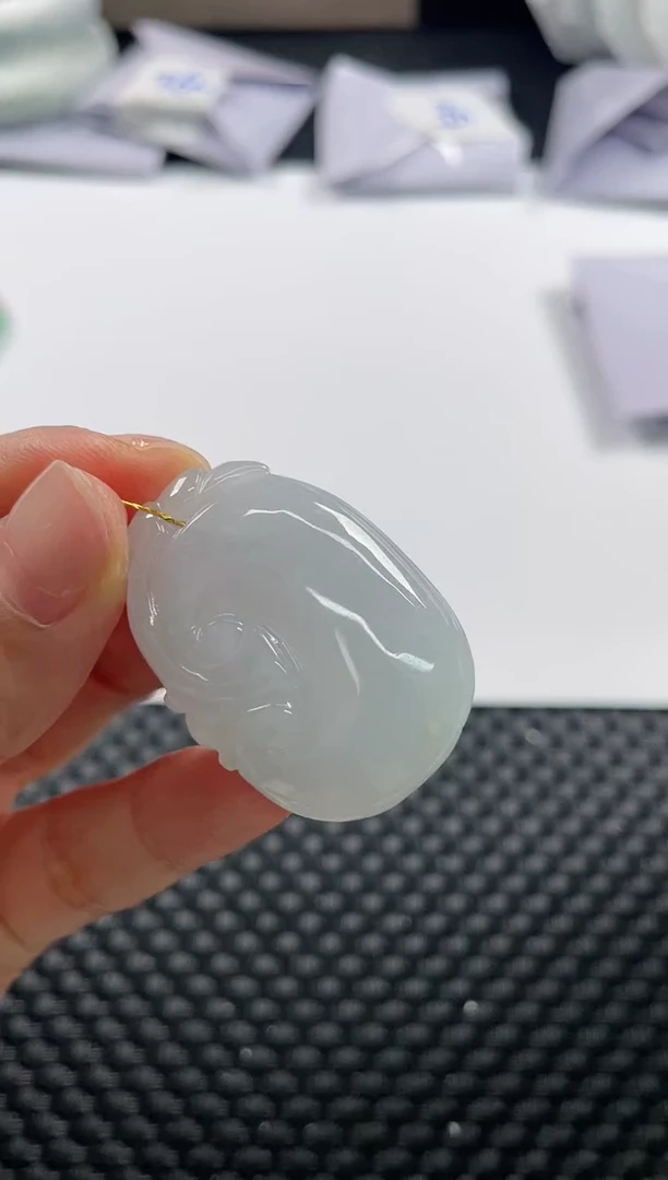 颈饰未镶嵌翡翠4275 如意