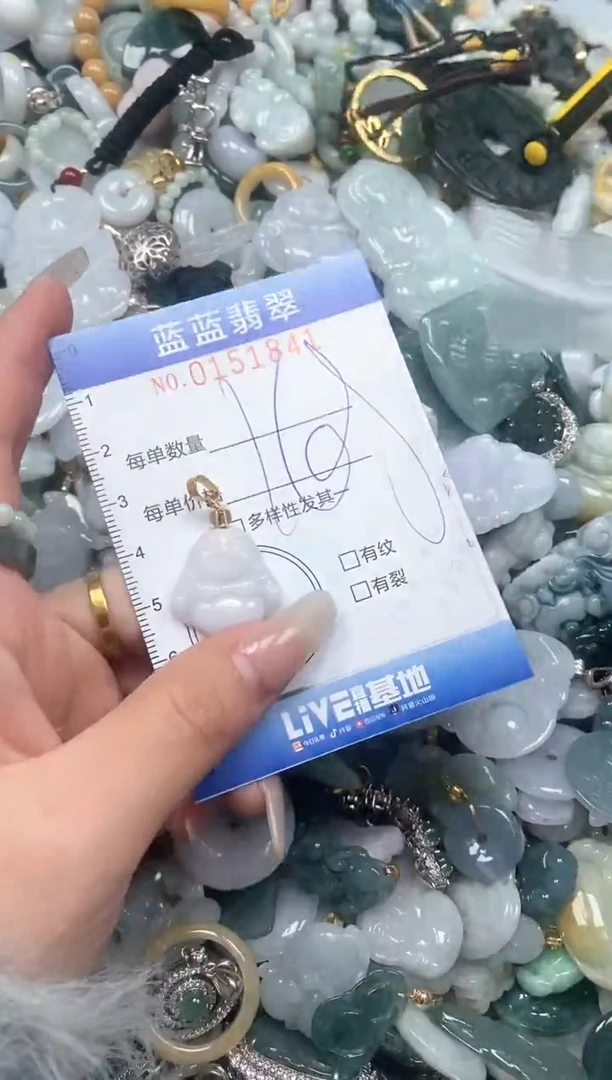 【闪购商品】翡翠颈饰未镶嵌闪购0151841多样性发其一
