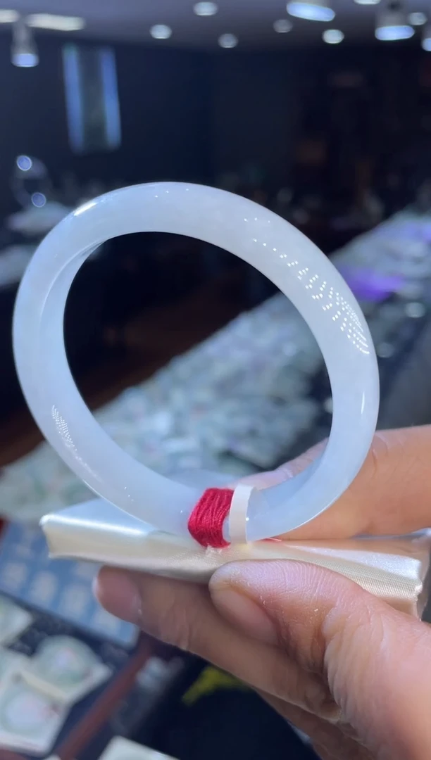 未镶嵌手镯翡翠正圈53-54