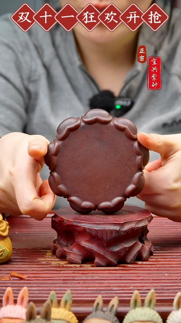 紫砂茶宠宜兴紫砂茶宠摆件