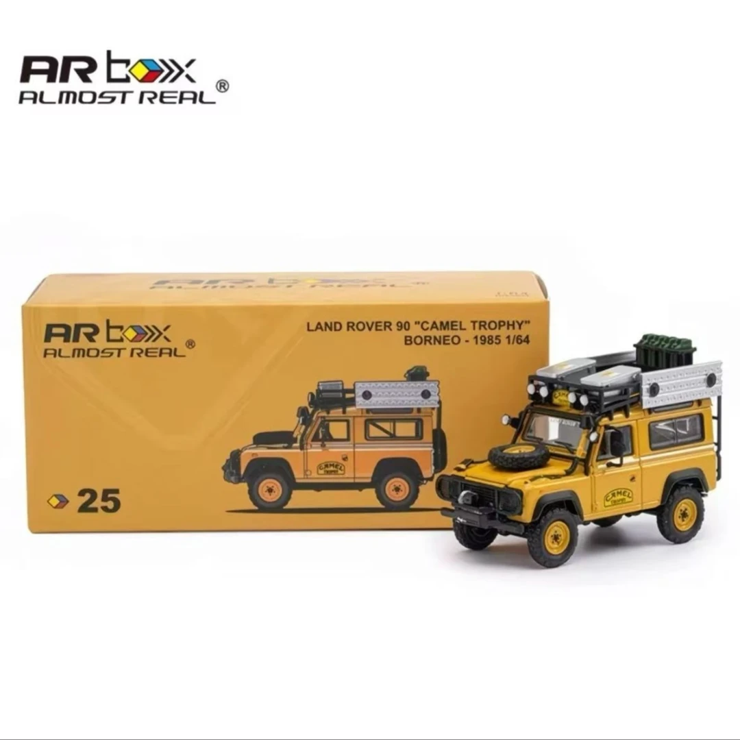 ARbox1/64展会限定路虎卫士90骆驼杯路虎卫士110合金合金车模型
