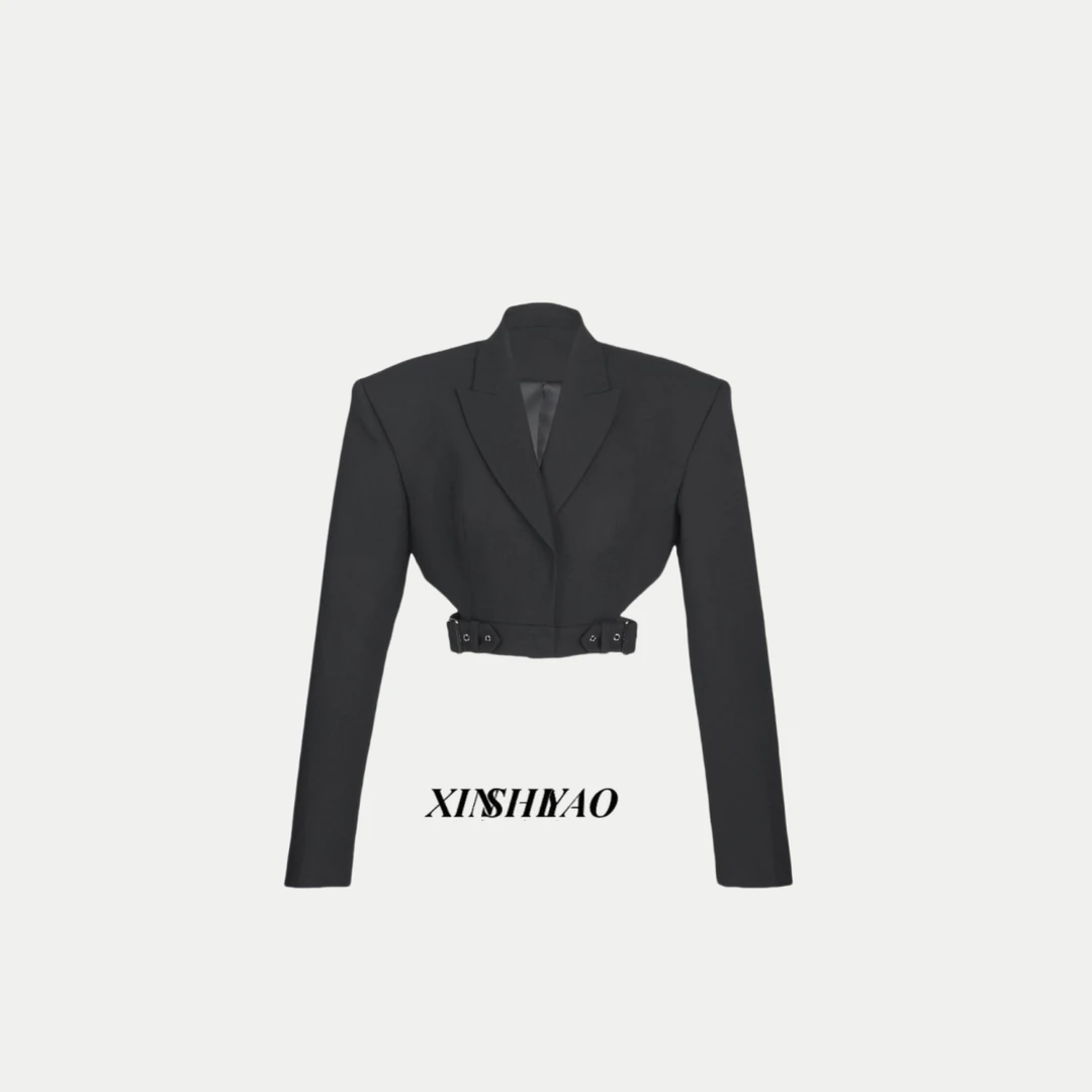 code截断卡扣西装