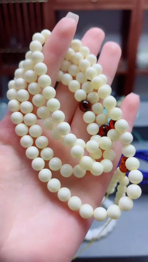 未镶嵌蜜蜡裸石蜜蜡长串SAF