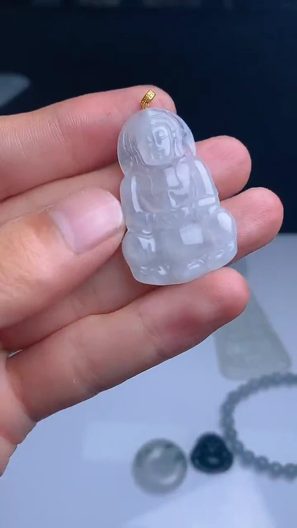 定制翡翠18K金镶嵌AF000878