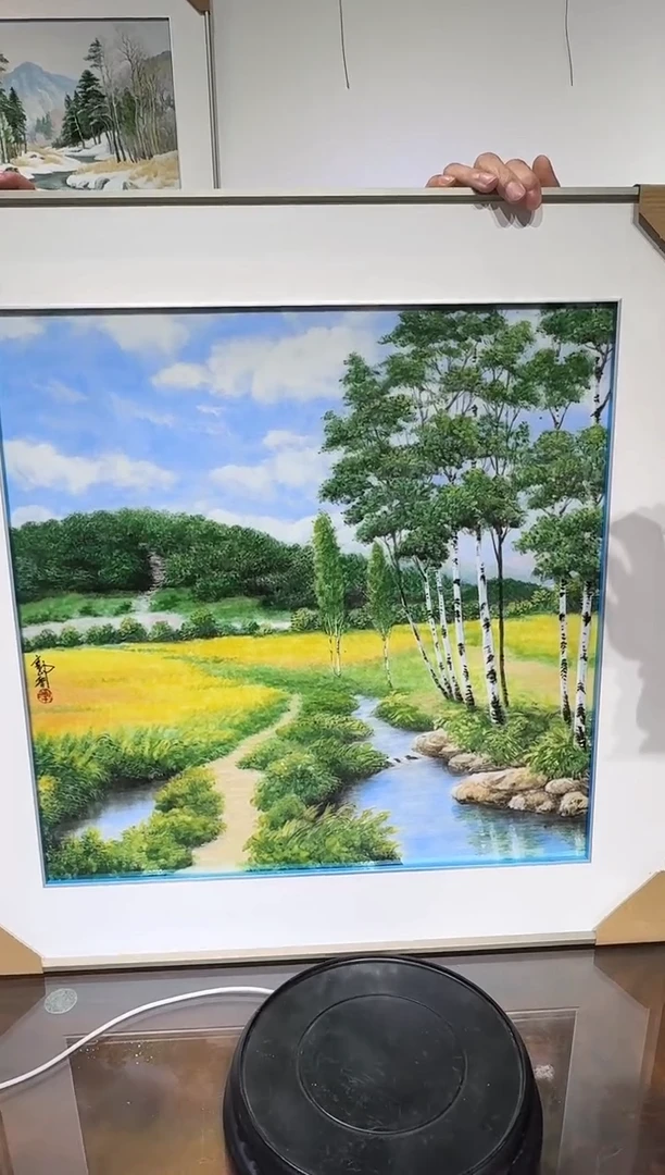 摆件陶郭晋陶瓷流水-73