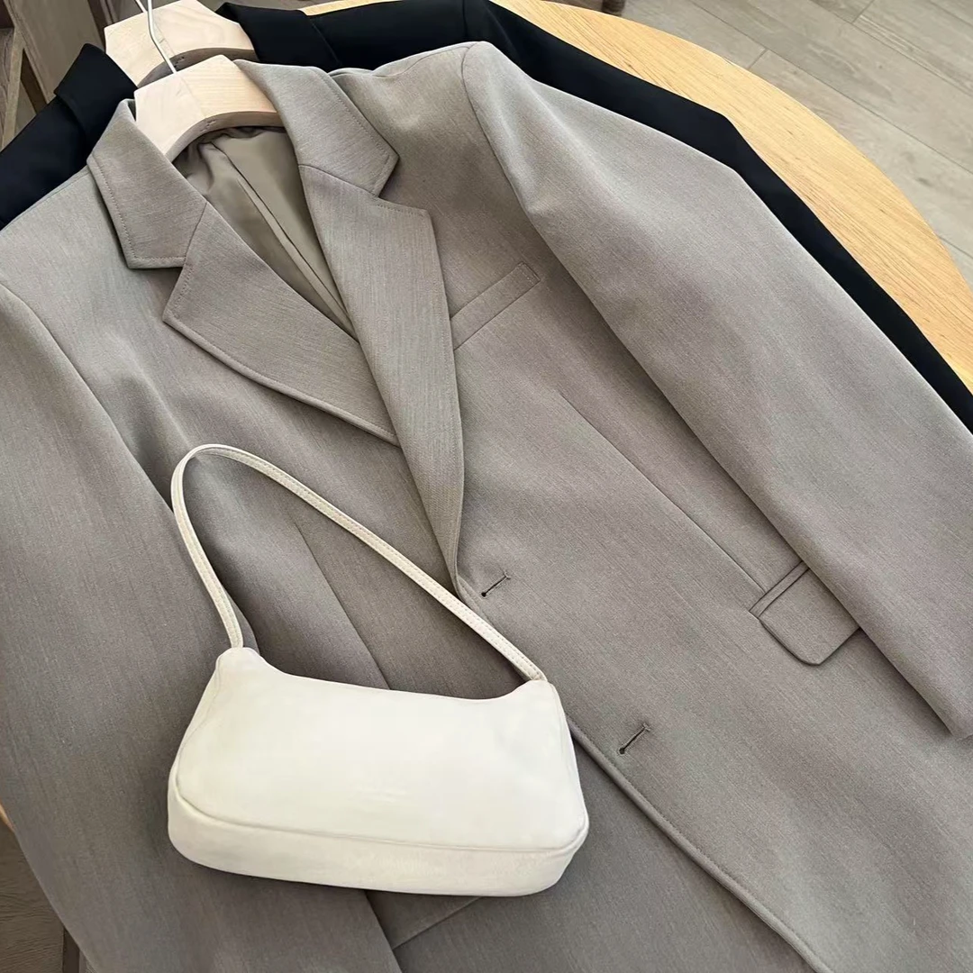 FUJIA STYLE新款时尚百搭休闲日常简约西服X53222