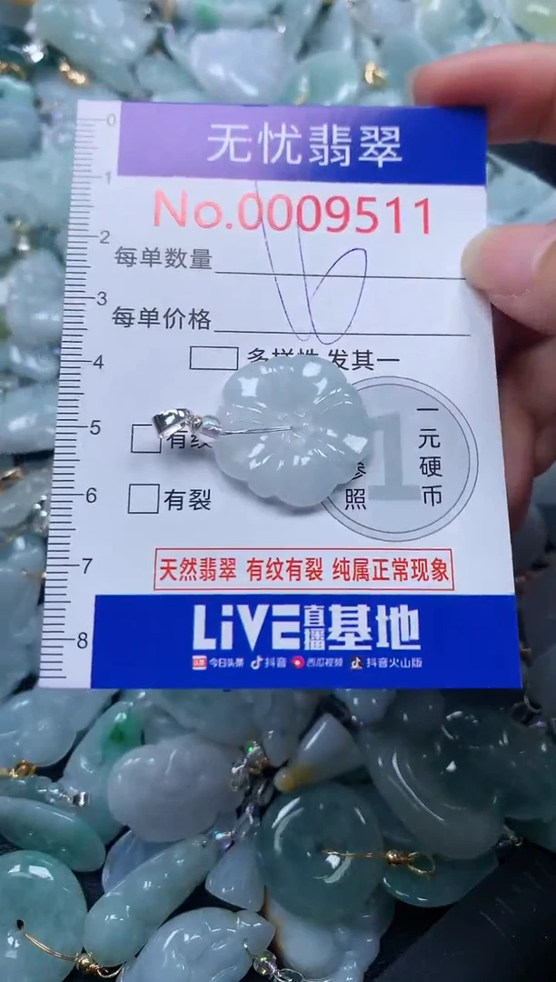 颈饰未镶嵌翡翠9511