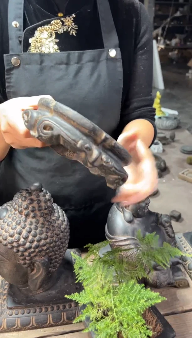 陶土【火山泥】金箍坛底座