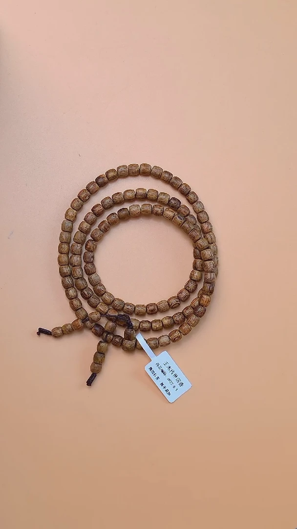 手串沉香菩萨棋鼓珠多圈5.5mm