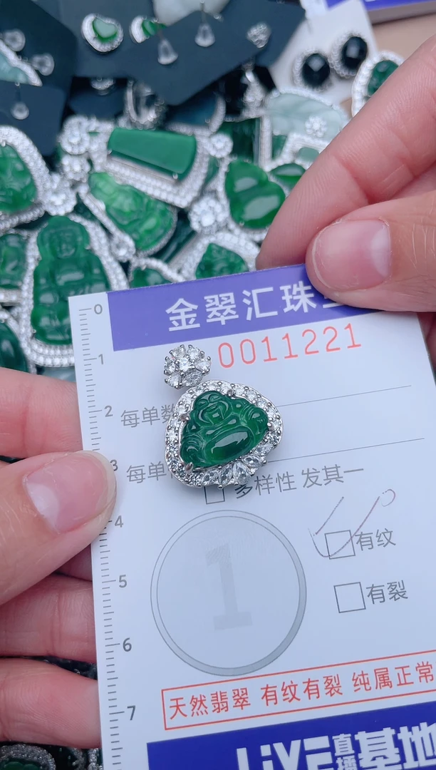 【闪购商品】翡翠颈饰未镶嵌11221....1