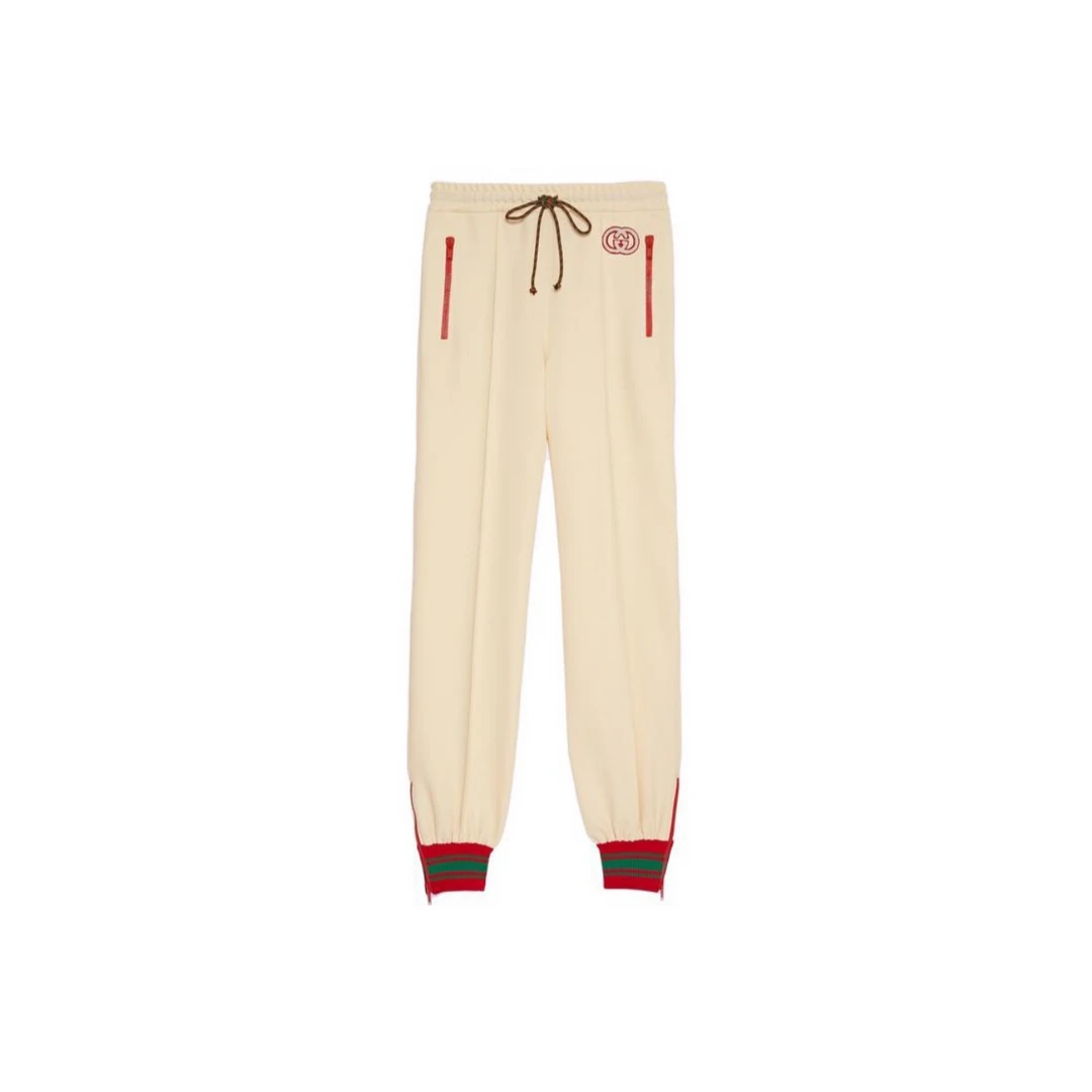 全新未使用 GUCCI/古驰 双双臻选/古驰运动裤/M码/ss00115