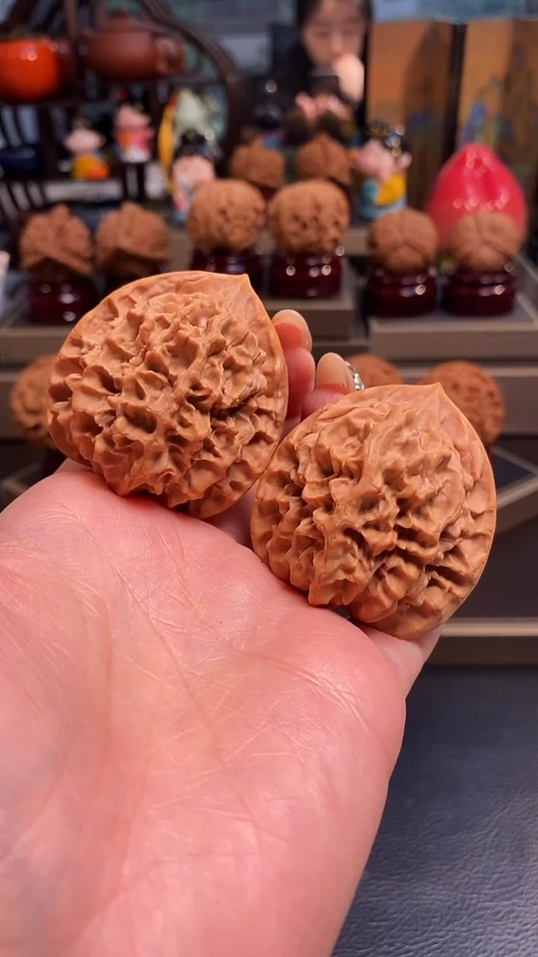 【闪购商品】文玩核桃把件D696帝王44