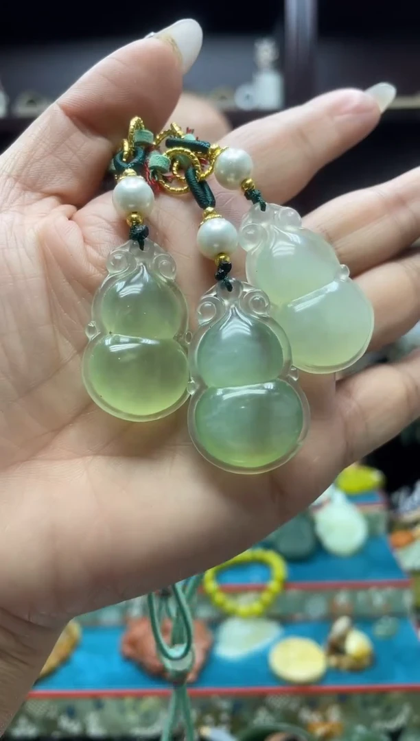 未镶嵌岫玉吊坠多样性发*货拍一发一