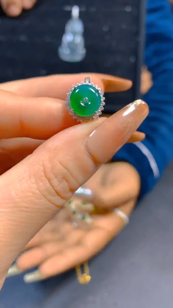 【闪购商品】翡翠戒指未镶嵌0716187864多样性发一