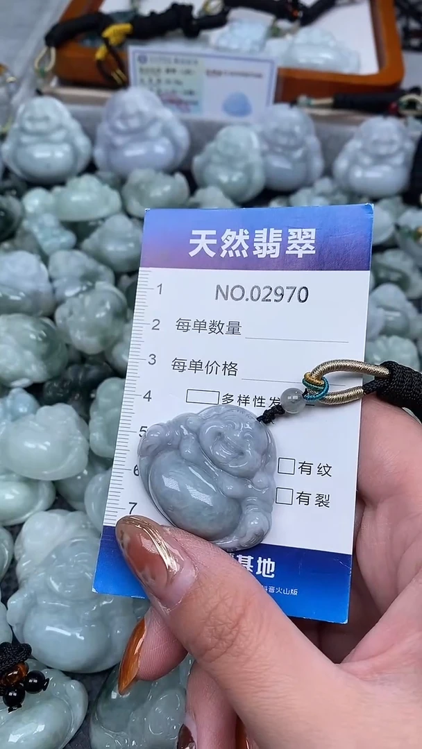 颈饰未镶嵌翡翠纯天然A货翡翠2970