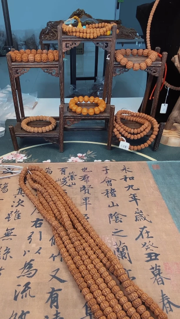 【闪购商品】金刚菩提手串561藏切麦穗盘龙+钢丝刷