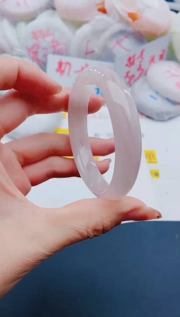 未镶嵌手镯石英质玉J22-56-57