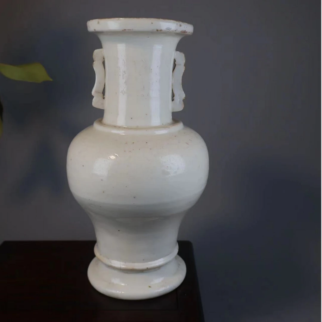 41:清德化窑双耳盘口瓶