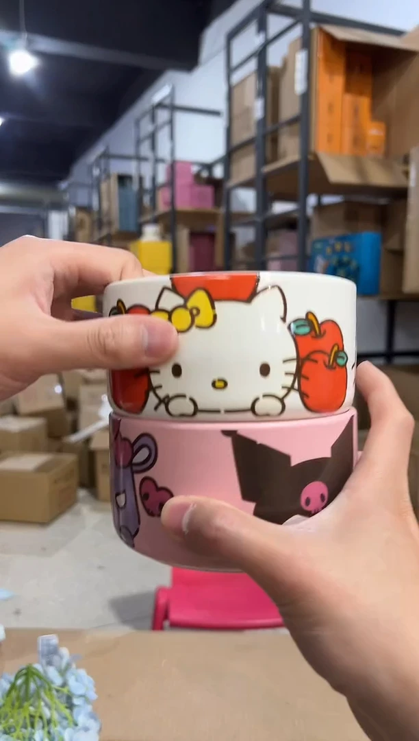 【闪购商品】杯库洛米碗 加kt猫碗