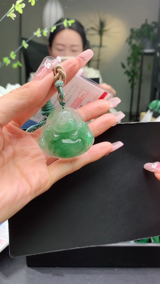 【闪购商品】石英质玉佛公未镶嵌佛公