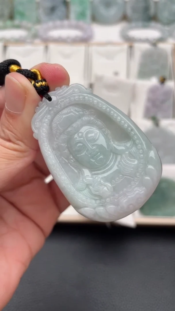 颈饰未镶嵌翡翠天然缅甸翡翠A货70