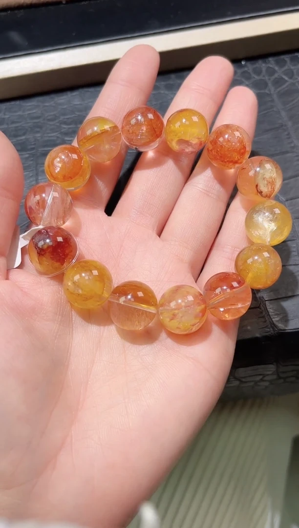 未镶嵌手链水晶29号高货胶花水晶单圈15+mm