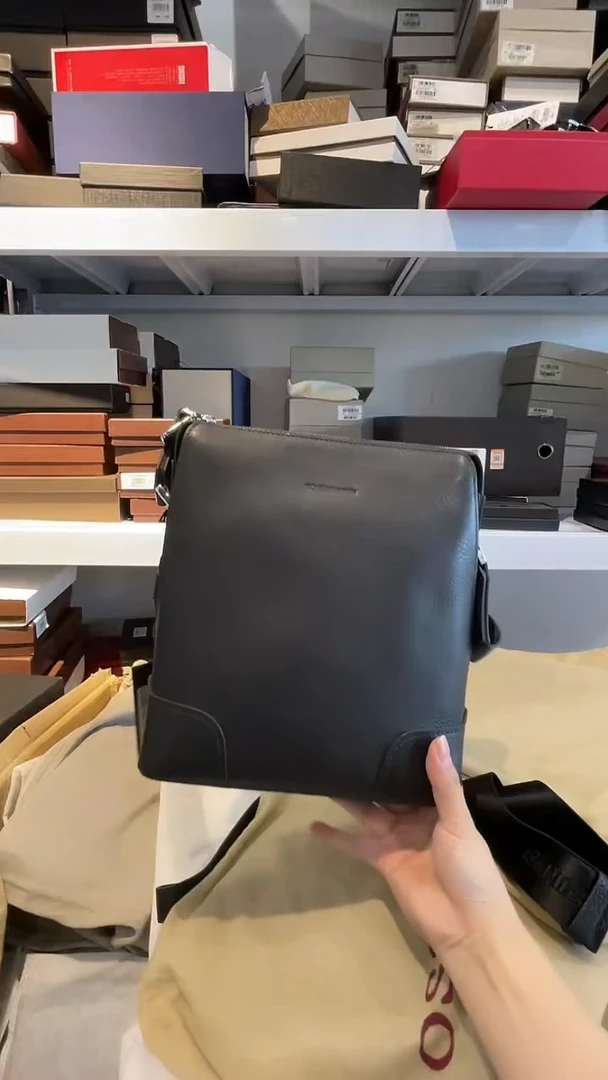 牛皮（革）韩爵绅士包包皮具529