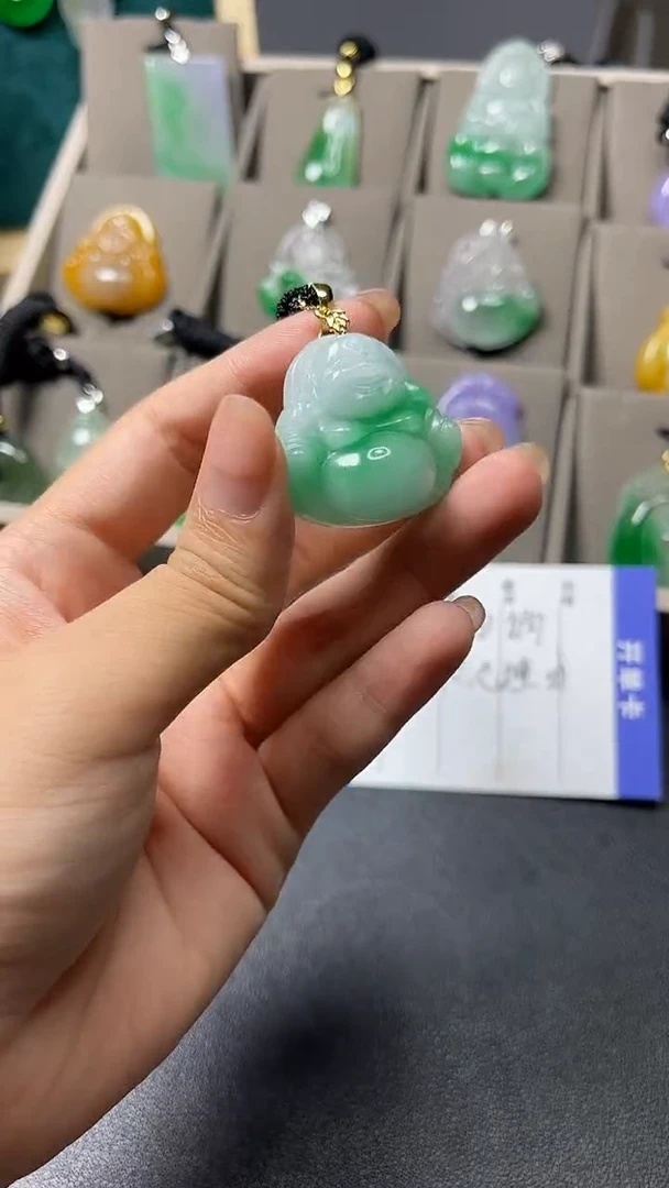 颈饰未镶嵌翡翠  所见即所得 一图一物