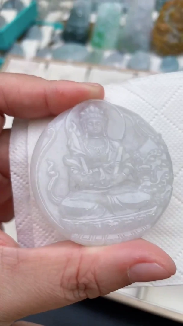 颈饰未镶嵌翡翠天然缅甸翡翠A货188