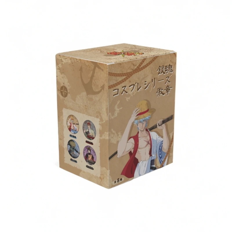 【小木屋】强娶大转盘 银魂系列原创画师授权吧唧徽章盲盒（代拆）