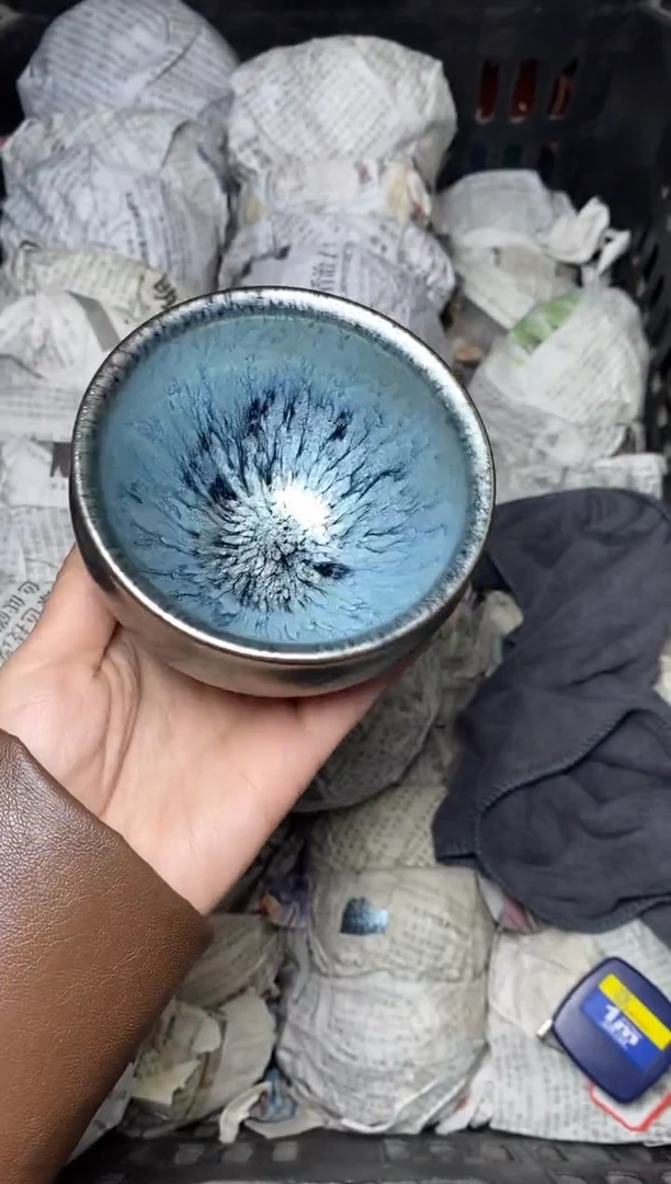 【闪购商品】茶盏百花 将军 盏三疯建盏茶器