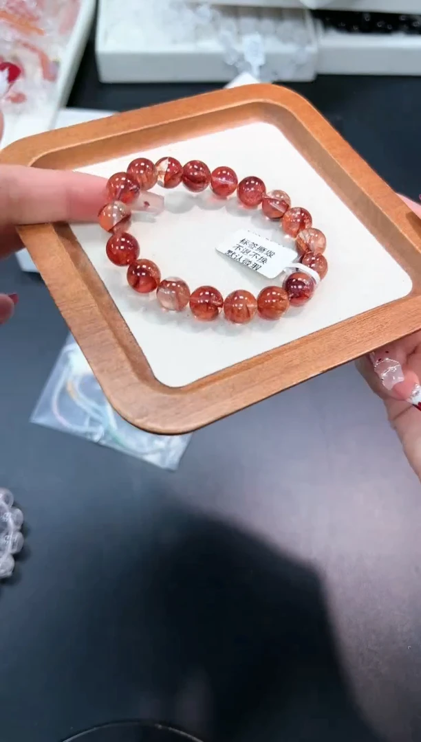 【闪购商品】水晶手串未镶嵌6a多样性发其一/1条默认微瑕